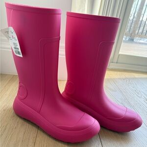 Salvatore Ferragamo Rain Boots Pink | Women’s 11 | NWT $300